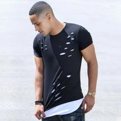 Vente flash 😉 Tee 👚 Shirt Oversize UP-T132 Noir de Uniplay ❤️ 10 Vente flash 😉 Tee 👚 Shirt Oversize UP-T132 Noir de Uniplay ❤️ -Uniplay Soldes uniplay 100427 fab up t132 black 20180828T143912 05