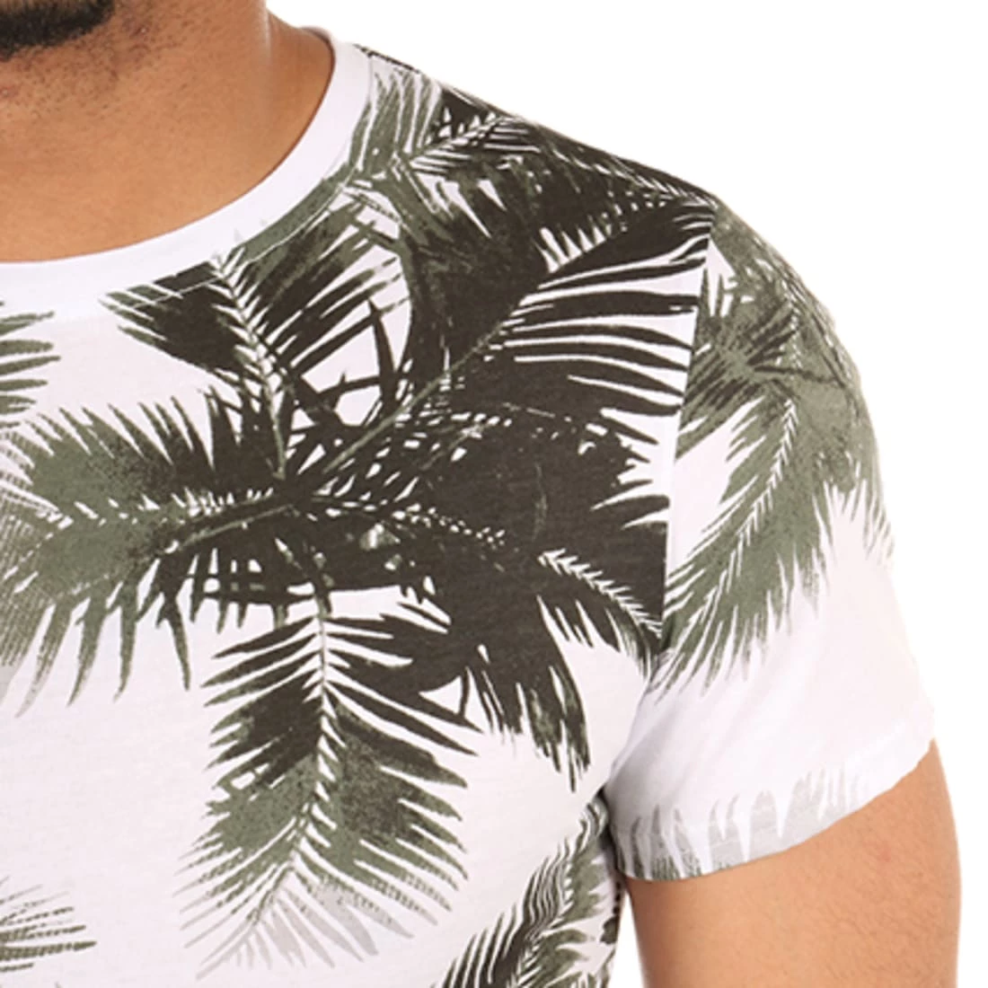 Bon marché 😍 Tee 👚 Shirt Oversize T153 Floral Blanc Vert Kaki de Uniplay 💯 4 Bon marché 😍 Tee 👚 Shirt Oversize T153 Floral Blanc Vert Kaki de Uniplay 💯 – Image 2