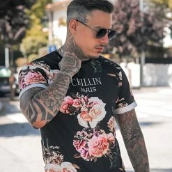 Meilleure vente 🔔 Tee 👚 Shirt Oversize T282 Noir Floral de Uniplay 🧨 9 Meilleure vente 🔔 Tee 👚 Shirt Oversize T282 Noir Floral de Uniplay 🧨 -Uniplay Soldes uniplay 143034 FAB18 UP T282 BLK TPDT 20210730T122122 06