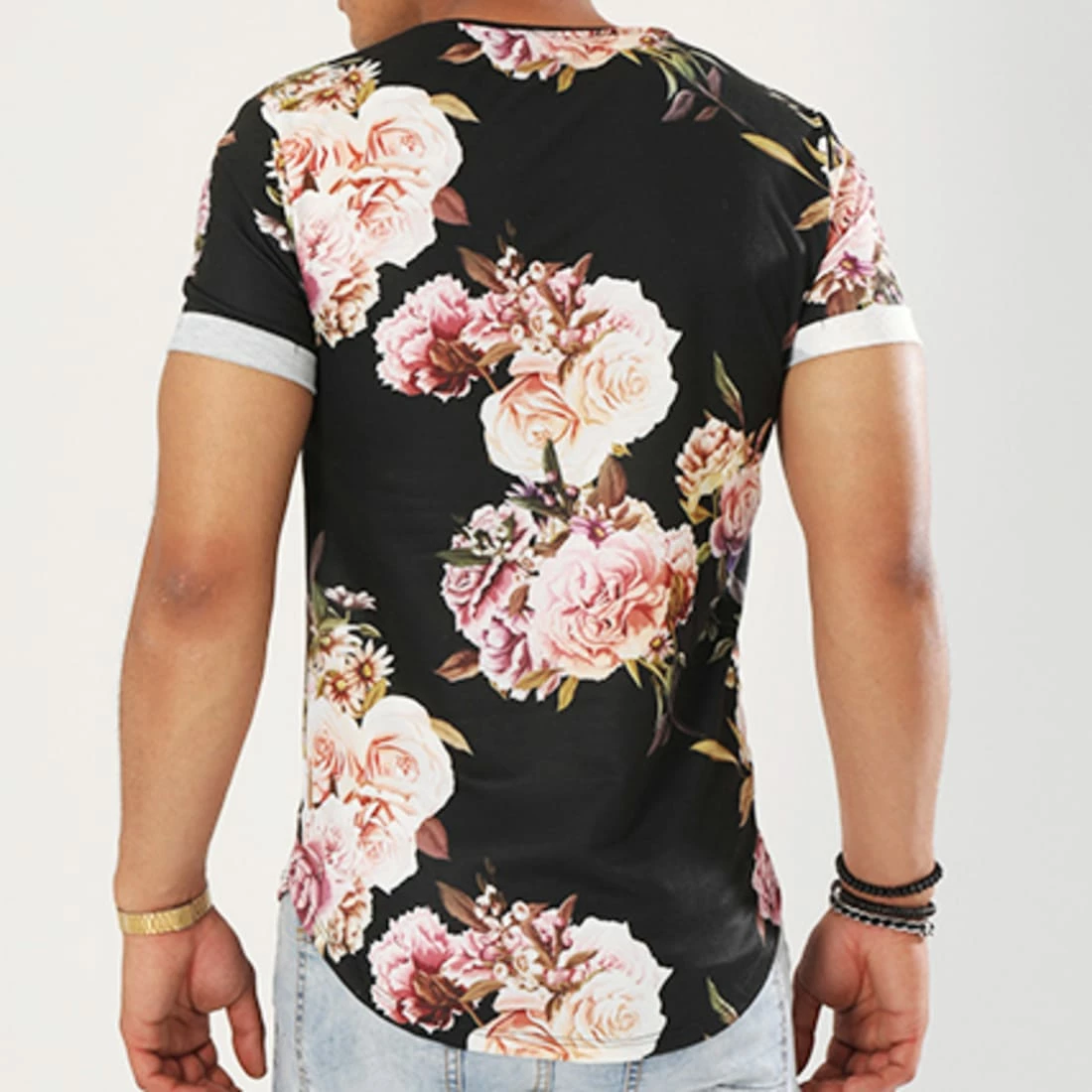 Meilleure vente 🔔 Tee 👚 Shirt Oversize T282 Noir Floral de Uniplay 🧨 5 Meilleure vente 🔔 Tee 👚 Shirt Oversize T282 Noir Floral de Uniplay 🧨 – Image 3