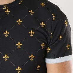 Remise ✨ Tee 👚 Shirt Oversize T335 Noir de Uniplay 🎉 -Uniplay Soldes uniplay 146391 UP T335 BLACK 20180703T121202 03