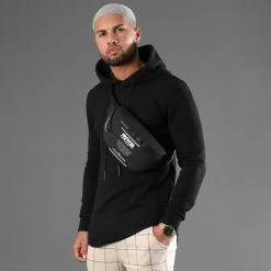 Le moins cher 🤩 Sweat Capuche Oversize 517602 Noir de Uniplay 🌟 -Uniplay Soldes uniplay 151312 FAB 517602 BLACK TPDT 20201216T094029 06