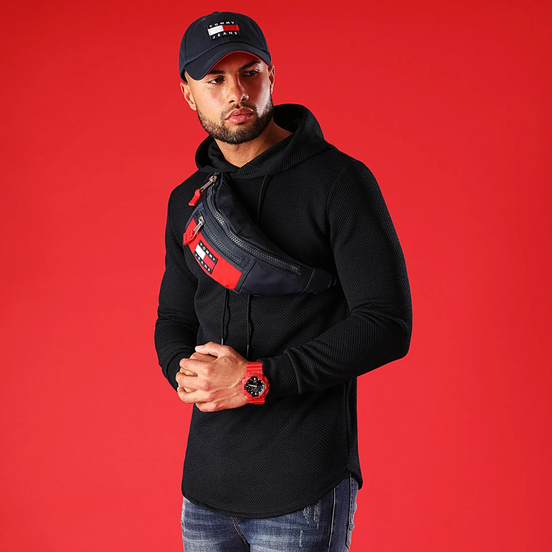 Meilleure vente 👏 Sweat Capuche Oversize 517602 Bleu Marine de Uniplay 💯 9 Meilleure vente 👏 Sweat Capuche Oversize 517602 Bleu Marine de Uniplay 💯 – Image 7