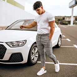 De gros ✨ Pantalon Carreaux Avec Bandes T3296 Gris Noir Blanc de Uniplay 🔥 17 De gros ✨ Pantalon Carreaux Avec Bandes T3296 Gris Noir Blanc de Uniplay 🔥 -Uniplay Soldes uniplay 161259 FAB19 UP T3296 GREY TPDT 20210224T143850 08