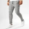 De gros ✨ Pantalon Carreaux Avec Bandes T3296 Gris Noir Blanc de Uniplay 🔥 -Uniplay Soldes uniplay 161259 UP T3296 GREY 20181114T144233 01