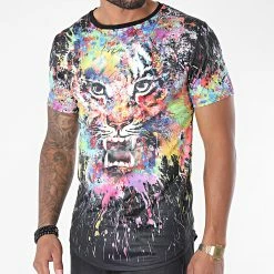 Meilleur prix 🌟 Tee 👚 Shirt Oversize UP-T700 Noir de Uniplay 🥰