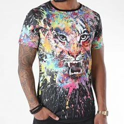 Meilleur prix 🌟 Tee 👚 Shirt Oversize UP-T700 Noir de Uniplay 🥰 -Uniplay Soldes uniplay 225495 UP T700 BLACK 20200716T104754 03