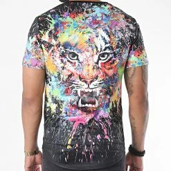 Meilleur prix 🌟 Tee 👚 Shirt Oversize UP-T700 Noir de Uniplay 🥰 -Uniplay Soldes uniplay 225495 UP T700 BLACK 20200716T104841 04