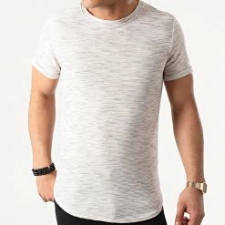 Offres 🧨 Tee 👕 Shirt Oversize T756 Beige de Uniplay 🔔 -Uniplay Soldes uniplay 254291 UP T756 BEIGE 20210302T090706 03