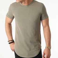 Promo 🌟 Tee 👕 Shirt Oversize UY577 Vert Kaki de Uniplay 👍 -Uniplay Soldes uniplay 254297 UY577 ARMY GREEN 20210226T150714 03
