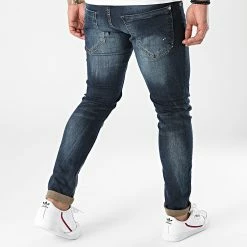 Grosses soldes 😍 Jean Slim 503 Bleu Denim de Uniplay 🎉 -Uniplay Soldes uniplay 260908 503 BLUE 20210409T122951 04