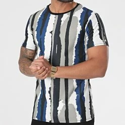 Offres 🎁 Tee 👚 Shirt T789 Blanc Noir Vert Kaki Bleu Marine de Uniplay 🔥