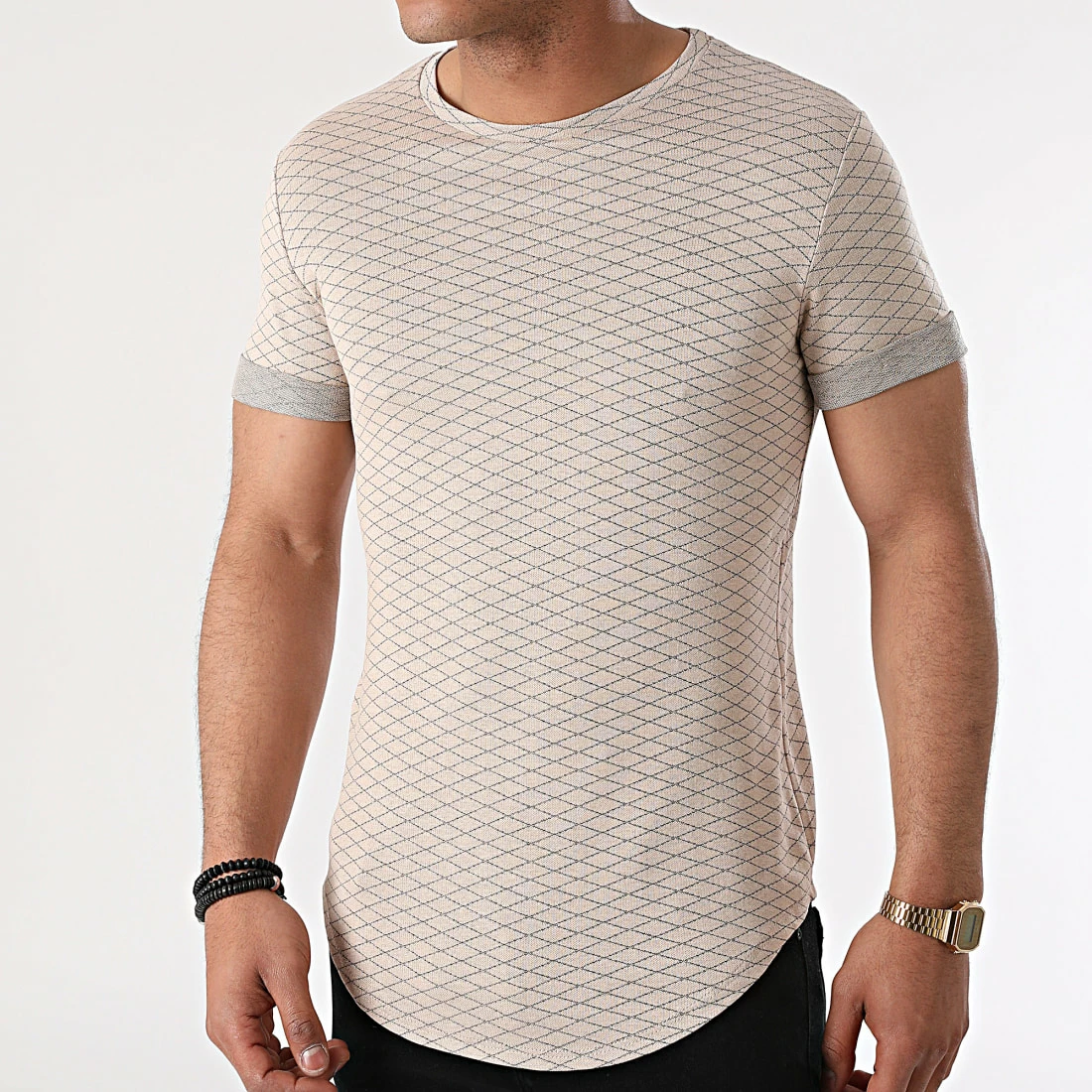 Top 10 🤩 Tee 👚 Shirt Oversize UY645 Beige de Uniplay 🌟 3 Top 10 🤩 Tee 👚 Shirt Oversize UY645 Beige de Uniplay 🌟