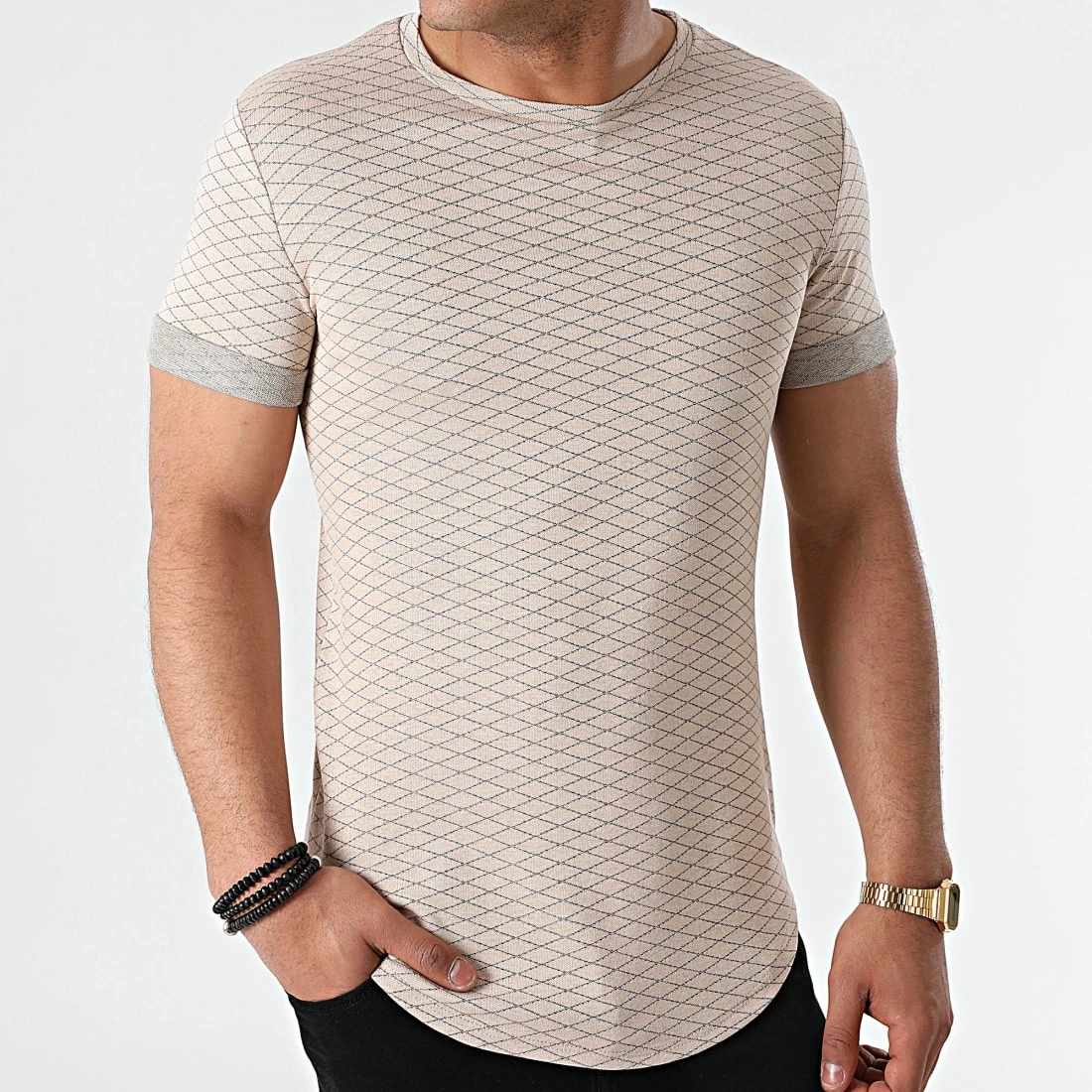 Top 10 🤩 Tee 👚 Shirt Oversize UY645 Beige de Uniplay 🌟 5 Top 10 🤩 Tee 👚 Shirt Oversize UY645 Beige de Uniplay 🌟 – Image 3