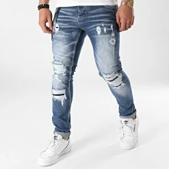 Bon marché 🔔 Jean Skinny 486 Bleu Denim de Uniplay 🧨