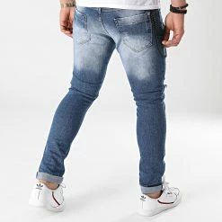Bon marché 🔔 Jean Skinny 486 Bleu Denim de Uniplay 🧨 -Uniplay Soldes uniplay 266560 486 BLUE 20210521T114504 04