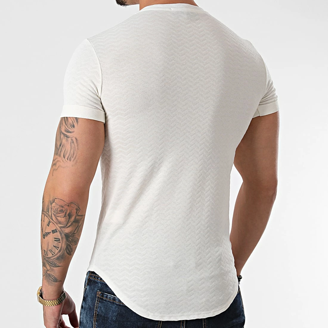 Top 10 🤩 Tee 👚 Shirt Oversize UY642 Blanc Cassé de Uniplay 🔥 6 Top 10 🤩 Tee 👚 Shirt Oversize UY642 Blanc Cassé de Uniplay 🔥 – Image 4