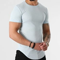 Promo 🎉 Tee 👚 Shirt Oversize UY642 Bleu Ciel Blanc de Uniplay 👍 8 Promo 🎉 Tee 👚 Shirt Oversize UY642 Bleu Ciel Blanc de Uniplay 👍 -Uniplay Soldes uniplay 266569 UY642 SKY BLUE 20210521T143716 03