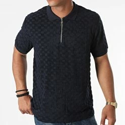 Budget 🥰 Polo Manches Courtes PL-01 Bleu Marine de Uniplay 🎁 -Uniplay Soldes uniplay 269624 PL 01 NAVY 20210609T163653 03