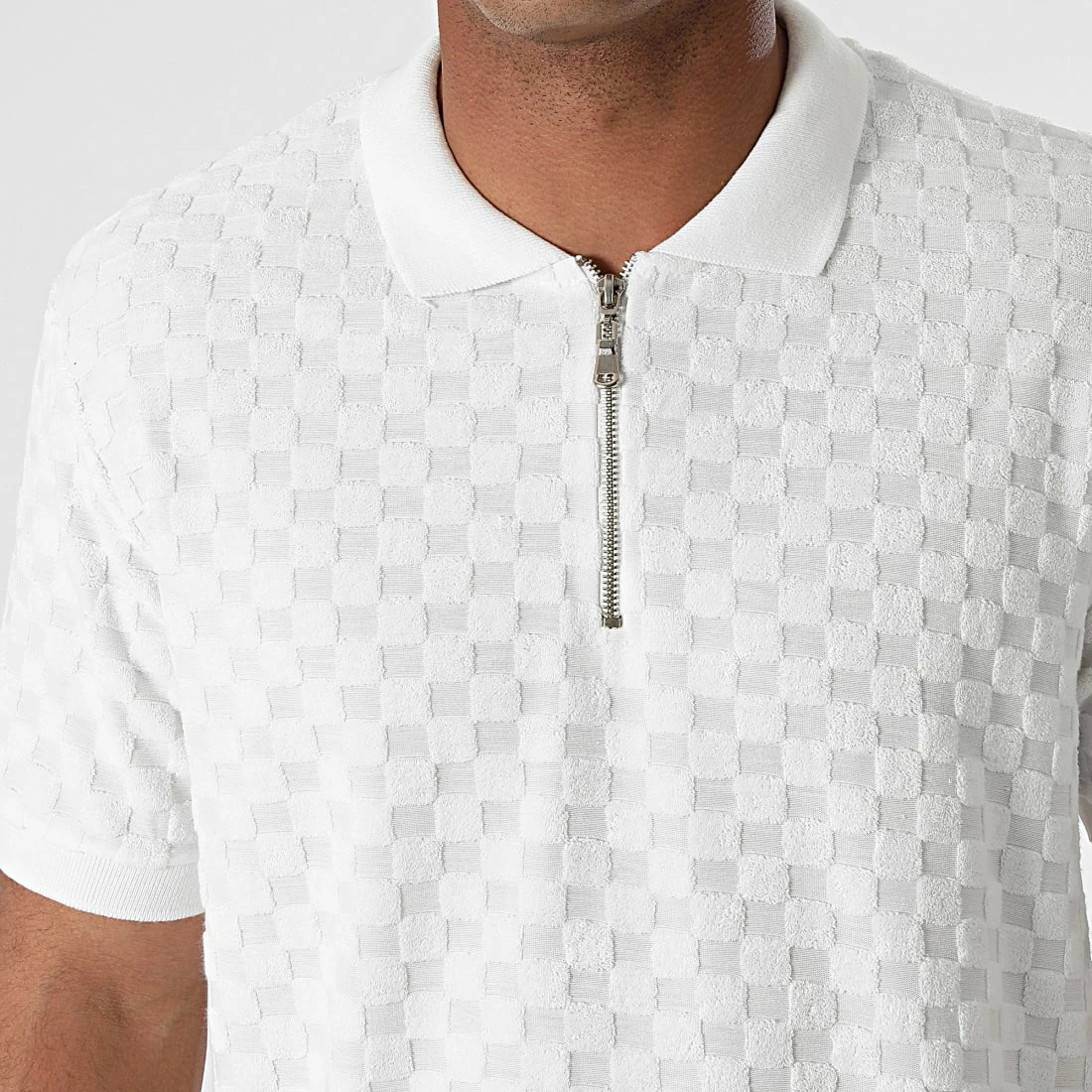 De gros ✔️ Polo Manches Courtes PL-01 Blanc de Uniplay 😀 4 De gros ✔️ Polo Manches Courtes PL-01 Blanc de Uniplay 😀 – Image 2