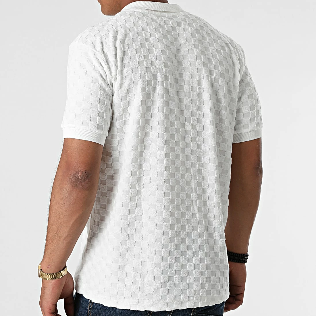 De gros ✔️ Polo Manches Courtes PL-01 Blanc de Uniplay 😀 6 De gros ✔️ Polo Manches Courtes PL-01 Blanc de Uniplay 😀 – Image 4