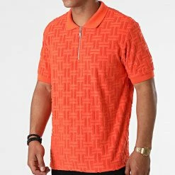 Meilleure affaire ✨ Polo Manches Courtes PL-10 Orange de Uniplay 💯