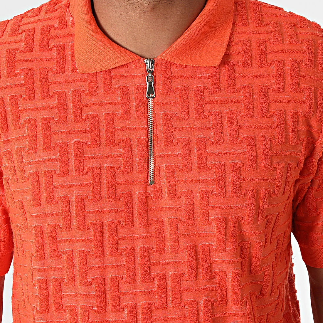 Meilleure affaire ✨ Polo Manches Courtes PL-10 Orange de Uniplay 💯 4 Meilleure affaire ✨ Polo Manches Courtes PL-10 Orange de Uniplay 💯 – Image 2