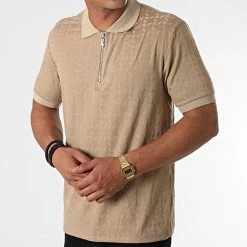 Grosses soldes 🥰 Polo Manches Courtes PL-09 Beige Foncé de Uniplay 🎉 -Uniplay Soldes uniplay 269641 PL 09 CAMEL 20210614T152313 03