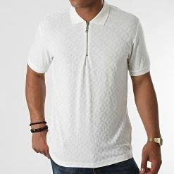 Grosses soldes 😉 Polo Manches Courtes PL-04 Blanc de Uniplay 🌟 -Uniplay Soldes uniplay 269683 PL 04 WHITE 20210609T163205 03