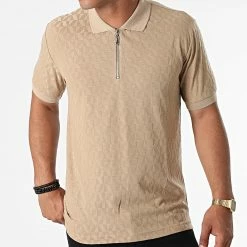 Offres 🔥 Polo Manches Courtes PL-04 Beige Foncé de Uniplay 😍 -Uniplay Soldes uniplay 269685 PL 04 CAMEL 20210614T152407 03