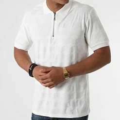 Top 10 ❤️ Polo Manches Courtes PL-05 Blanc de Uniplay 👏