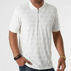 Top 10 ❤️ Polo Manches Courtes PL-05 Blanc de Uniplay 👏 -Uniplay Soldes uniplay 269768 PL 05 WHITE 20210610T100007 03