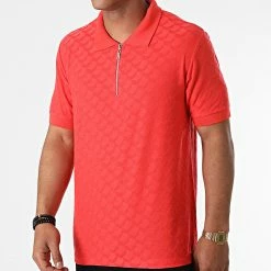 Le moins cher 😀 Polo Manches Courtes PL-06 Orange de Uniplay ✨