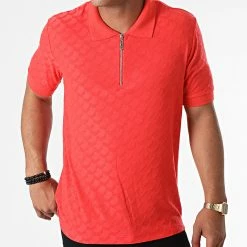 Le moins cher 😀 Polo Manches Courtes PL-06 Orange de Uniplay ✨ -Uniplay Soldes uniplay 269769 PL 06 ORANGE 20210614T153230 03