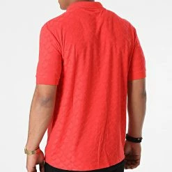 Le moins cher 😀 Polo Manches Courtes PL-06 Orange de Uniplay ✨ -Uniplay Soldes uniplay 269769 PL 06 ORANGE 20210614T153232 04