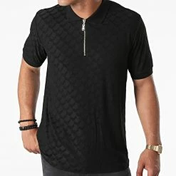 Offres 🔥 Polo Manches Courtes PL-06 Noir de Uniplay ⭐ -Uniplay Soldes uniplay 269772 PL 06 BLACK 20210610T093253 03