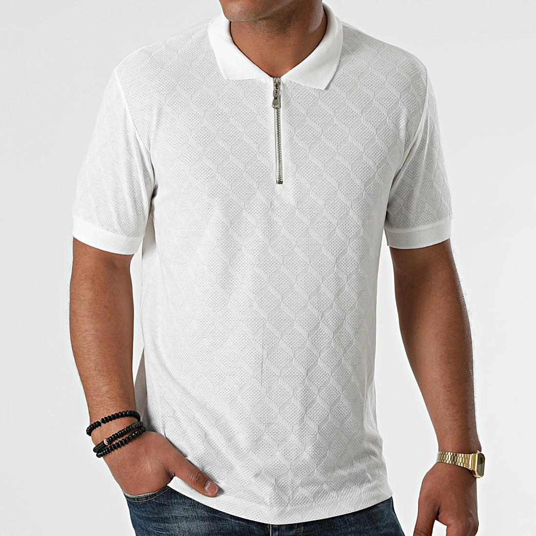 Top 10 😀 Polo Manches Courtes PL-07 Blanc de Uniplay ✔️ 5 Top 10 😀 Polo Manches Courtes PL-07 Blanc de Uniplay ✔️ – Image 3