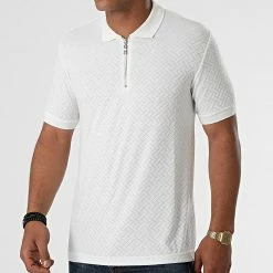 Meilleur prix 🎁 Polo Manches Courtes PL-02 Blanc de Uniplay ⭐