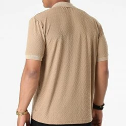 Budget ✔️ Polo Manches Courtes PL-02 Beige de Uniplay ✔️ -Uniplay Soldes uniplay 269823 PL 02 CAMEL 20210614T153111 04