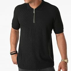 Le moins cher 👏 Polo Manches Courtes PL-02 Noir de Uniplay 🧨 -Uniplay Soldes uniplay 269829 PL 02 BLACK 20210610T093847 03