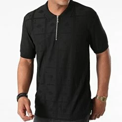 Meilleure vente ⌛ Polo Manches Courtes PL-14 Noir de Uniplay 🧨 -Uniplay Soldes uniplay 269831 PL 14 BLACK 20210610T093449 03