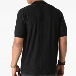 Meilleure vente ⌛ Polo Manches Courtes PL-14 Noir de Uniplay 🧨 -Uniplay Soldes uniplay 269831 PL 14 BLACK 20210610T093450 04