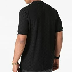 Meilleur prix 👍 Polo Manches Courtes PL-13 Noir de Uniplay 🎁 -Uniplay Soldes uniplay 269832 PL 13 BLACK 20210610T093512 04