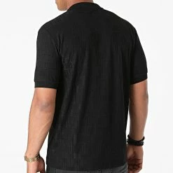 Offres 🔔 Polo Manches Courtes PL-12 Noir de Uniplay 😍 -Uniplay Soldes uniplay 269835 PL 12 BLACK 20210610T093828 04