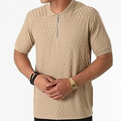 Top 10 🎁 Polo Manches Courtes PL-08 Beige de Uniplay ✨ -Uniplay Soldes uniplay 269836 PL 08 CAMEL 20210614T153040 03