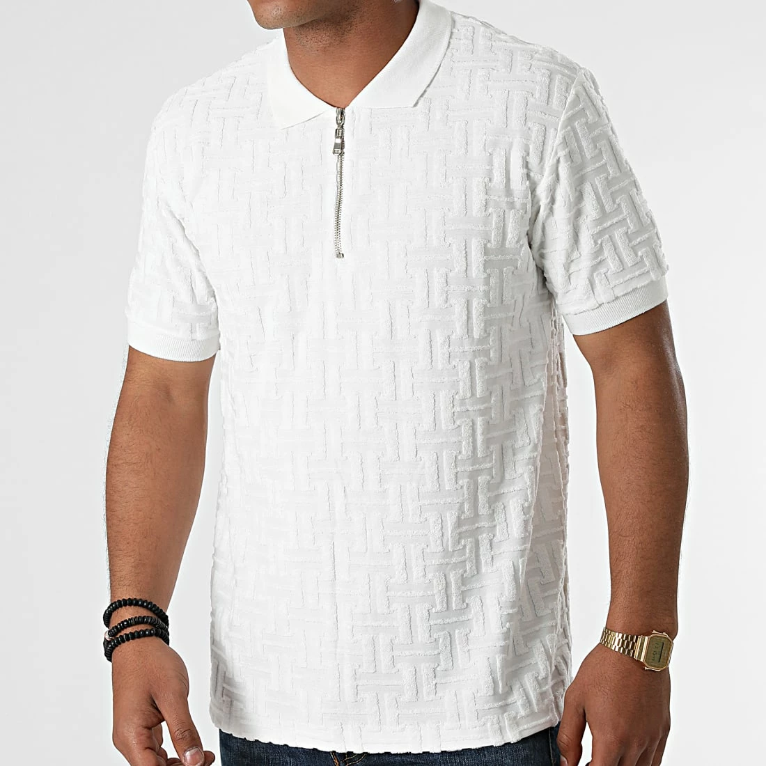 Coupon 🌟 Polo Manches Courtes PL-10 Blanc de Uniplay 🔥 3 Coupon 🌟 Polo Manches Courtes PL-10 Blanc de Uniplay 🔥