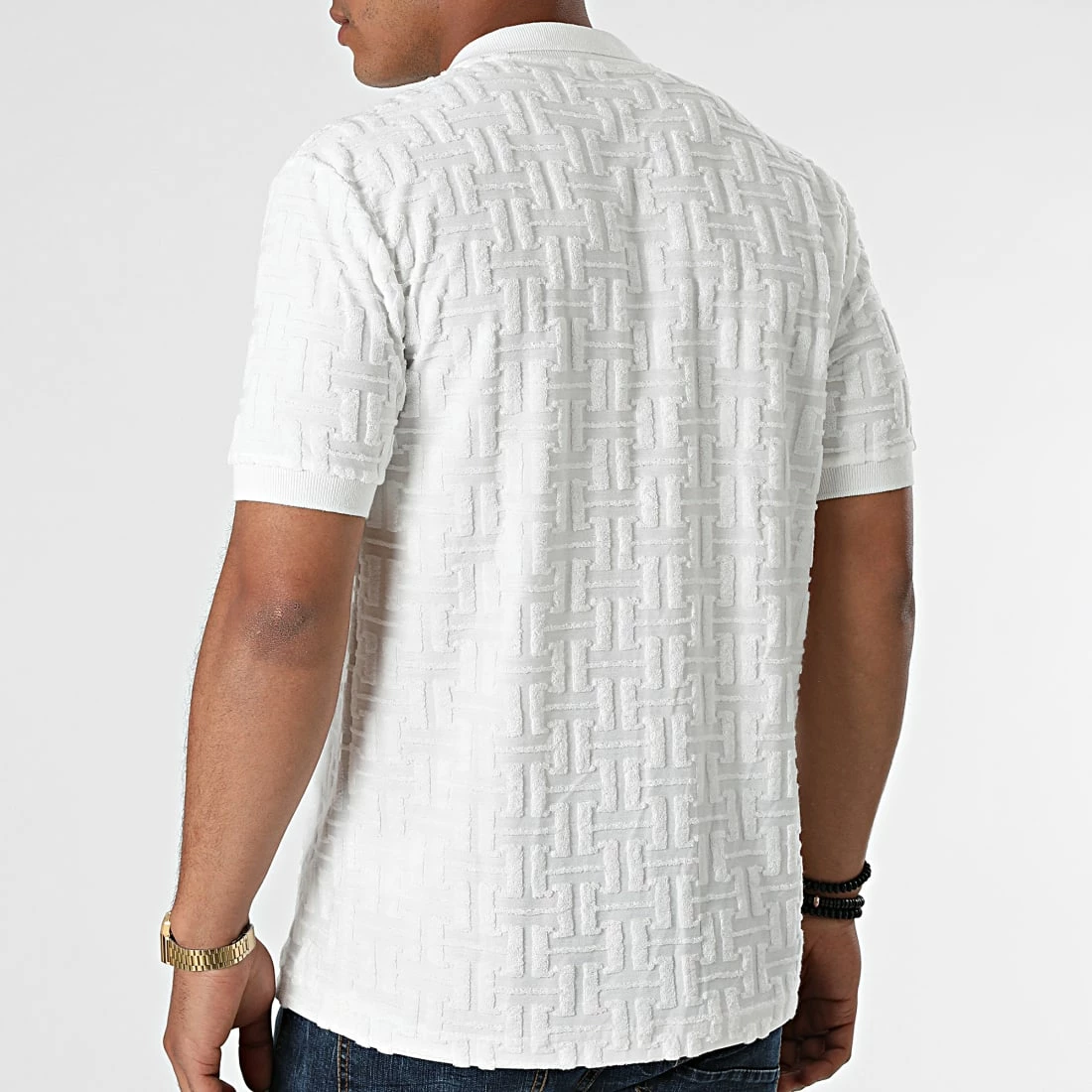 Coupon 🌟 Polo Manches Courtes PL-10 Blanc de Uniplay 🔥 6 Coupon 🌟 Polo Manches Courtes PL-10 Blanc de Uniplay 🔥 – Image 4