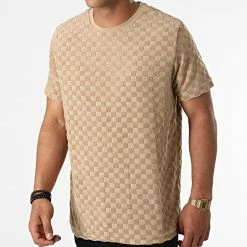Top 10 👏 Tee 👚 Shirt TSJ-01 Beige de Uniplay 🛒