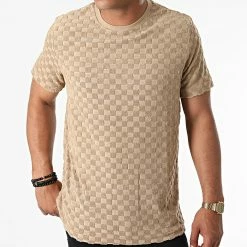 Top 10 👏 Tee 👚 Shirt TSJ-01 Beige de Uniplay 🛒 -Uniplay Soldes uniplay 269894 TSJ 01 CAMEL 20210610T154828 03