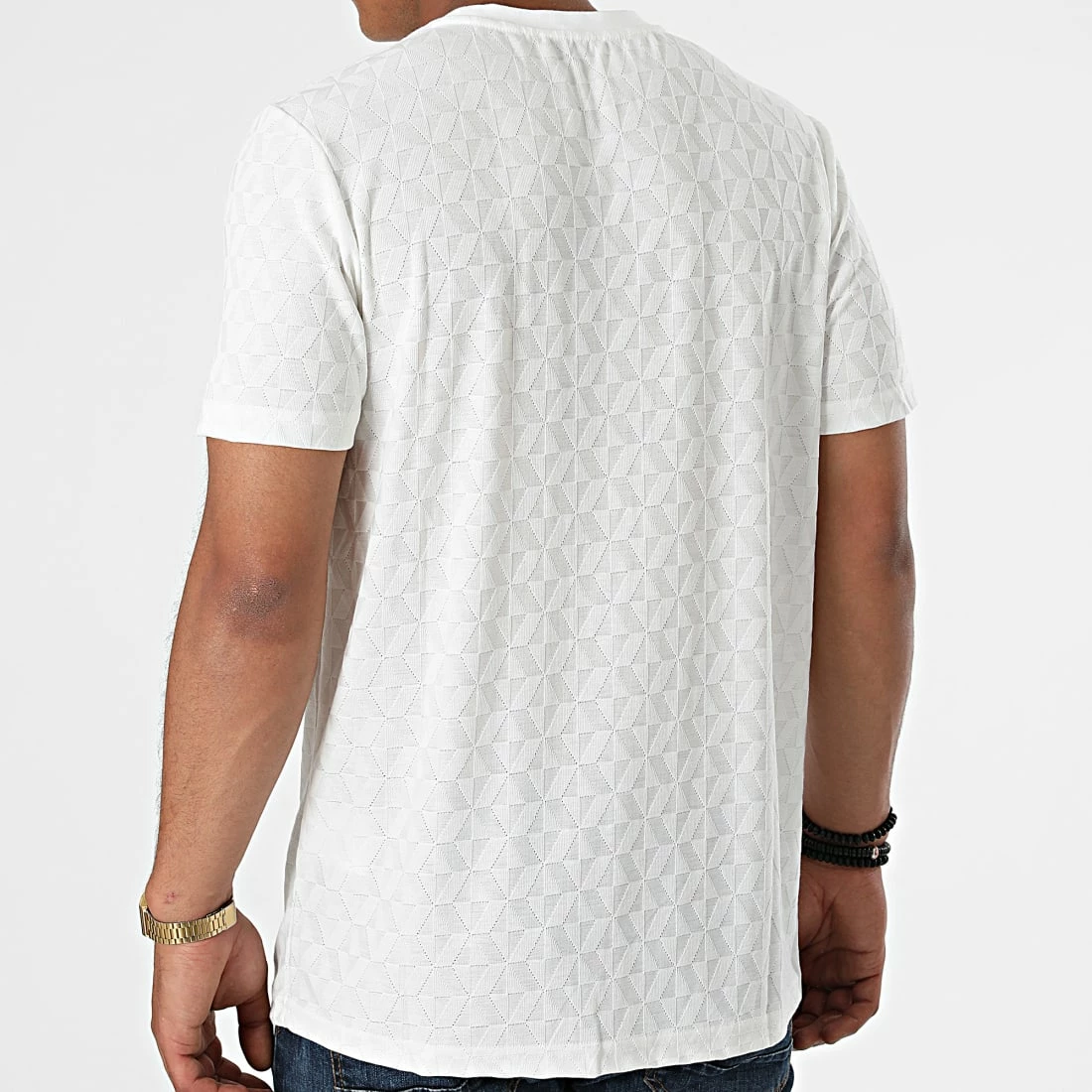 Tout neuf 💯 Tee 👚 Shirt TSJ-04 Blanc de Uniplay 🥰 6 Tout neuf 💯 Tee 👚 Shirt TSJ-04 Blanc de Uniplay 🥰 – Image 4